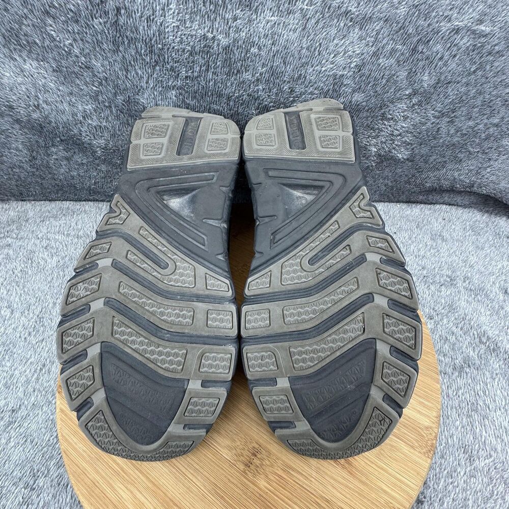 VIONIC Walk Max Walking Sneaker Mens 12 Black Gray Lace Up Orthotic Support Shoe - Picture 7 of 9